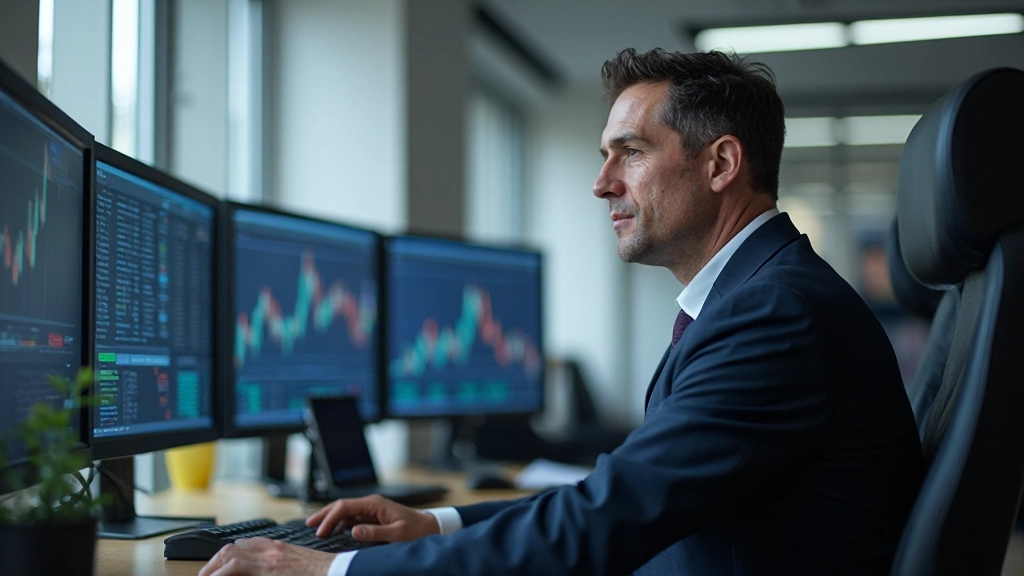 Diagramm zeigt emotionale Zustände von Tradern während eines Handelstages mit Kurven und Emoticons