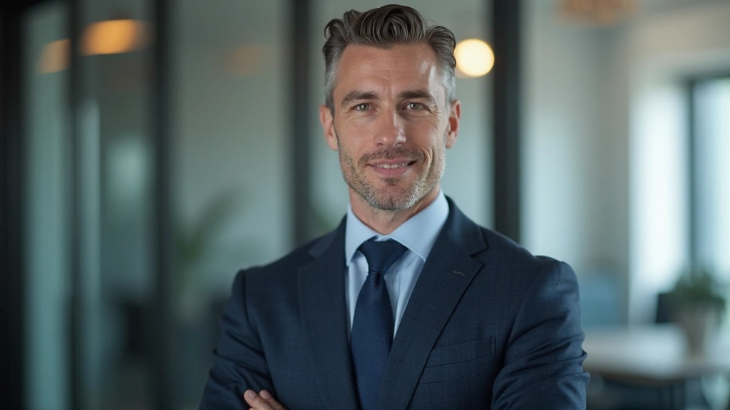 Erfahrener Finanzberater präsentiert Handelsstrategien und Marktanalysen während Konsultation im professionellen Büro