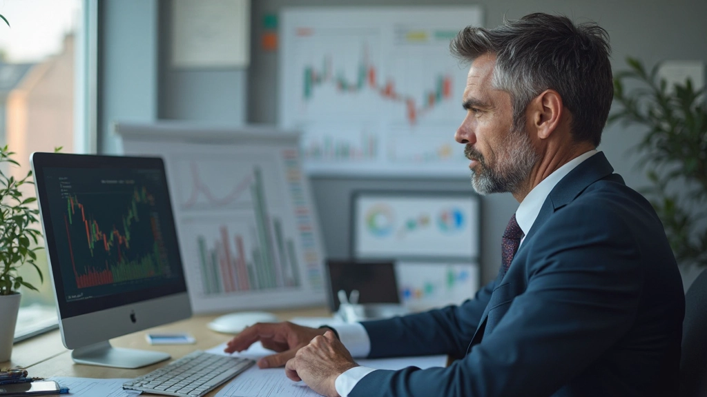 Grafik zeigt exponentielles Wachstum einer Investition über 20 Jahre mit Zinseszinseffekt